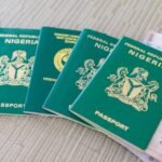 Nigerian passports with naira