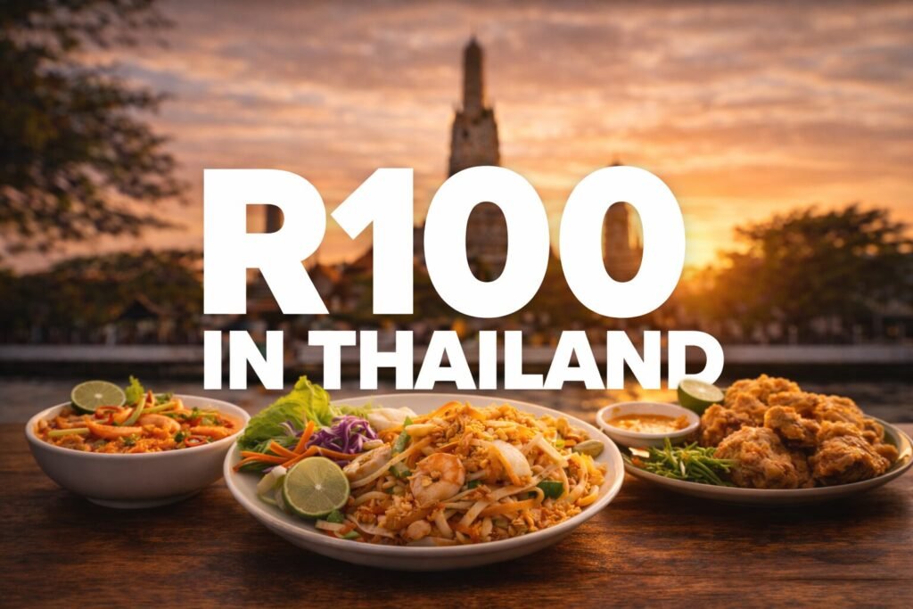 R100 in Thailand, food, daily budgets & hacks.