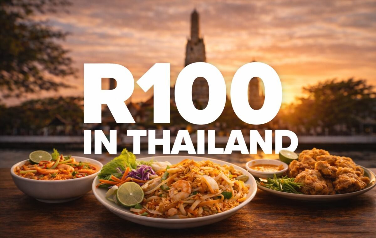 R100 in Thailand, food, daily budgets & hacks.