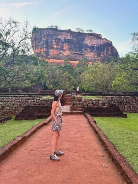 Sigiriya Mountain in Sri Lanka