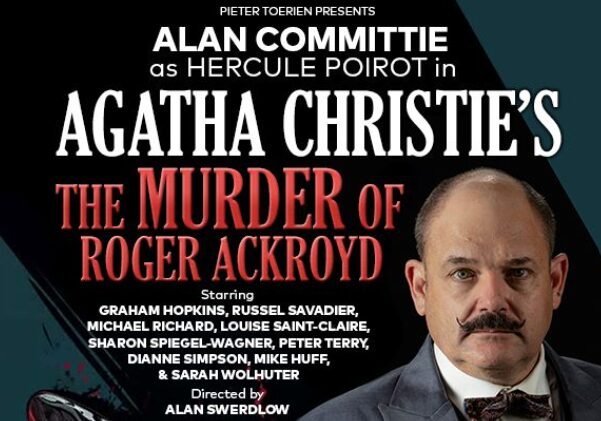 Show bill for an Agatha Christie play on in Cape Town this July.