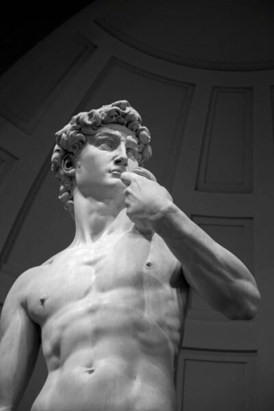 The Statue of David in Florence, Italy