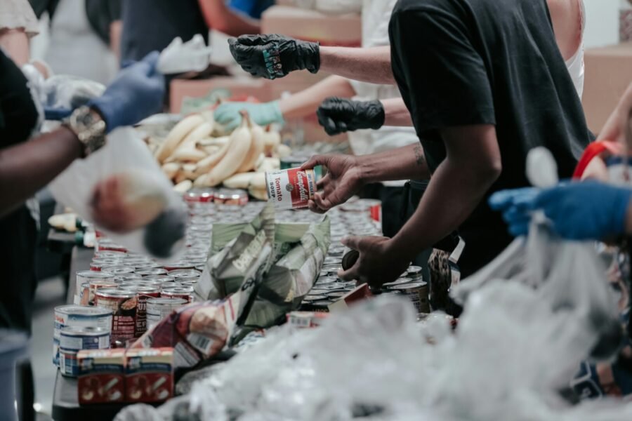 A food packing event, showing a charitable thing to do in Cape Town this July 2026.